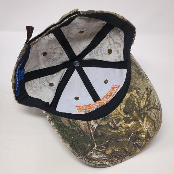 Hewes Craft Strapback Baseball Cap Multi One Size Adjustable Camo Port Authority - Picture 7 of 9